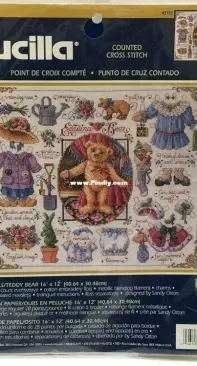Bucilla 42732 Paper Dolls Teddy Bear