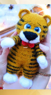 Bobrik Toys - Natalia Bober - Archie the Tiger