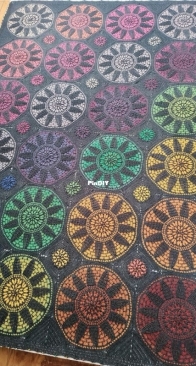 Stained Glass Wonder Blanket no 2
