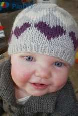 Sweetheart Hat by Amy Miller/Ready to Knit
