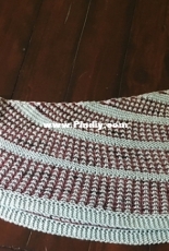 6s and 9s Shawl by Samantha Torrano - Free