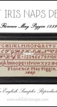 Whilst Iris Naps Designs - Florence May Piggin 1889 XSD + PCS