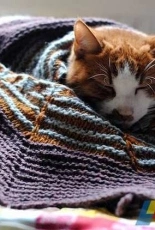 Geysir Stretch Shawl by Stephen West