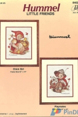 JCA 84024 Little Friends Hummel - Playmates - Chick Girl