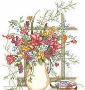 Leisure Arts Leaflet 521 Paula Vaughan Book 09 - Victorian Bouquet xsd and pat