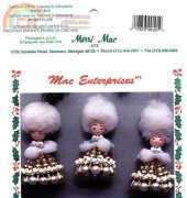 Mac Enterprises-99-101 GOLD&PEARL SAFETY PIN GIRL