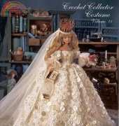 Paradise doll - Crochet Collector Costume Vol. 111 - 1911 Trousseau Tea Gown