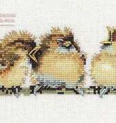 Heritage Stitchcraft - Valerie Pfeiffer Trios VPTC544 Threes a Crowd