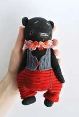 Toy lesson - Anzhela Feklina - Black Teddy - Russian