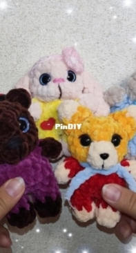 Nadezhda Osinina - Надежда Осинина - Baby Plushies - Малыши плюшки - Russian - Free