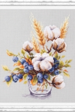Чудесная игла / Magic Needle 100-013 - Blooming Cotton end Blueberry
