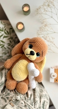 Easy Crochet Love / Parkaeva_HM - Anastasia Parkaeva - Dog - Russian