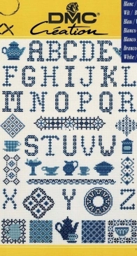 DMC 11436-22 Blanc/Bleu - XSD