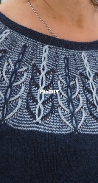 Tiarella Jumper by Alena Malevitch - Russian