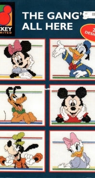 Leisure Arts 3133 - Mickey Unlimited - The Gangs All Here