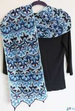 Cirsium Crochet - Discrete Geometry Scarf