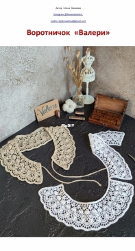 Lenamasterica - Elena Bojkova - Collar Valery - Russian