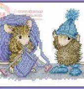 Warm and Cozy Wishes from Four Seasons of Cross Stitch