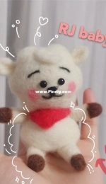 wool felt-BT21 RJ