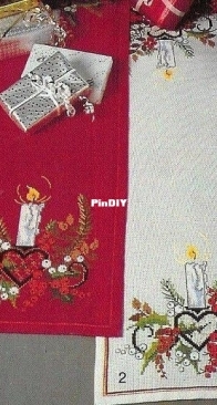Permin 68-9231 Christmas Tablerunner XSD