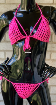 Tere Crochetwear - SheiLa Teré - Unravel Me Lingerie Set