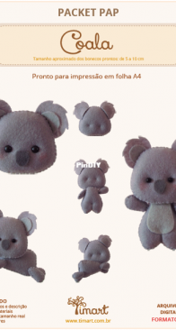 Timart - Fátima Barbosa - Koala - Coala - Portuguese