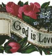 Artecy Cross Stitch - God is Love