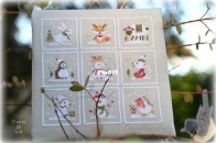 Fleur de Lin - Petits Animaux de Noel by Roselyne Pettit