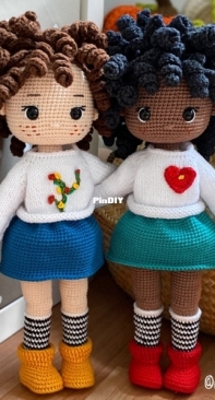 Amigurumi Land - Esra Erdurcan - Doll Bukle -Turkish