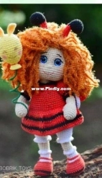 Bobrik toys - Natalia Bober - Ladybug - Russian