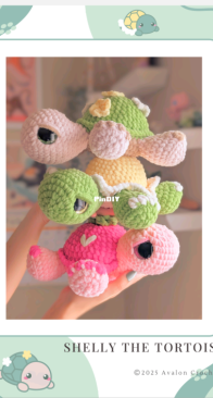 Avalon Crochets - Avalon Evans - Shelly the Tortoise