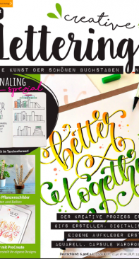 Creative Lettering Issue 14 / 2020 German