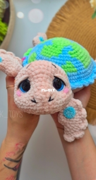 Vikusik toys - Viktoriya Kravchenko - Turtle Lulu - Черепашка Лулу