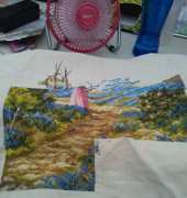 WIP Picking Bluebells DMC