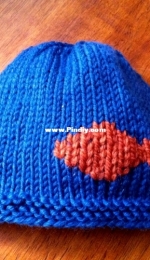 Baby Goldfish Hat by Rachel Shorey-Free