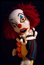 After Dark Crochet - Melinda Kindley - Creepy Clown