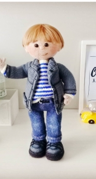 Lenabusinka - Elena Bedritskikh - Елена Бедрицких - Boy doll - Russian