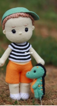 Juliia Pyha / Julia Piga - Boy with Dino