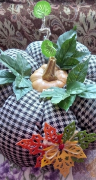 Fabric pumpkin