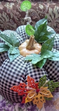 Fabric pumpkin