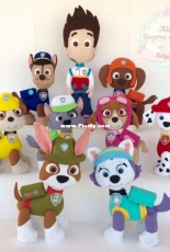 Atelie Doçuras em Feltro - Projeto Patrulha Canina - Paw Patrol - Kathye Weiss - Portuguese