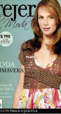 Tejer la Moda - Nro. 046 - Moda Primavera - Spanish