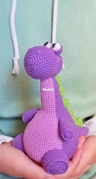 Tulip Yarn Crafts - Ines Abad - Dino the dinosaur
