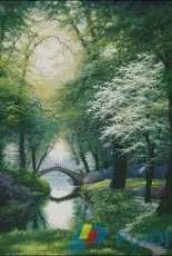 Shinysuns Cross Stitching - Beside Still Waters