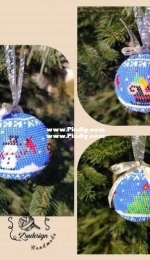 Bead crchet ball 2.