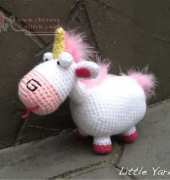 Lil Fluffy Unicorn - Little yarn Friends - Free