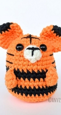Anvis Granny Handicraft - Joy Pham Sontakke - Pattern 58 - Zodiac Tiger - Free