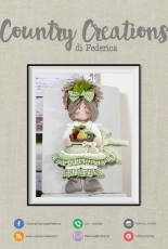 Country Creations di Federica - Bimba con verdure - Italian