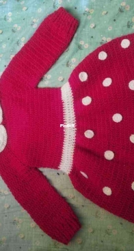 made baby dress for first time