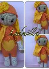 Blonde Girl, Design by Lalylala